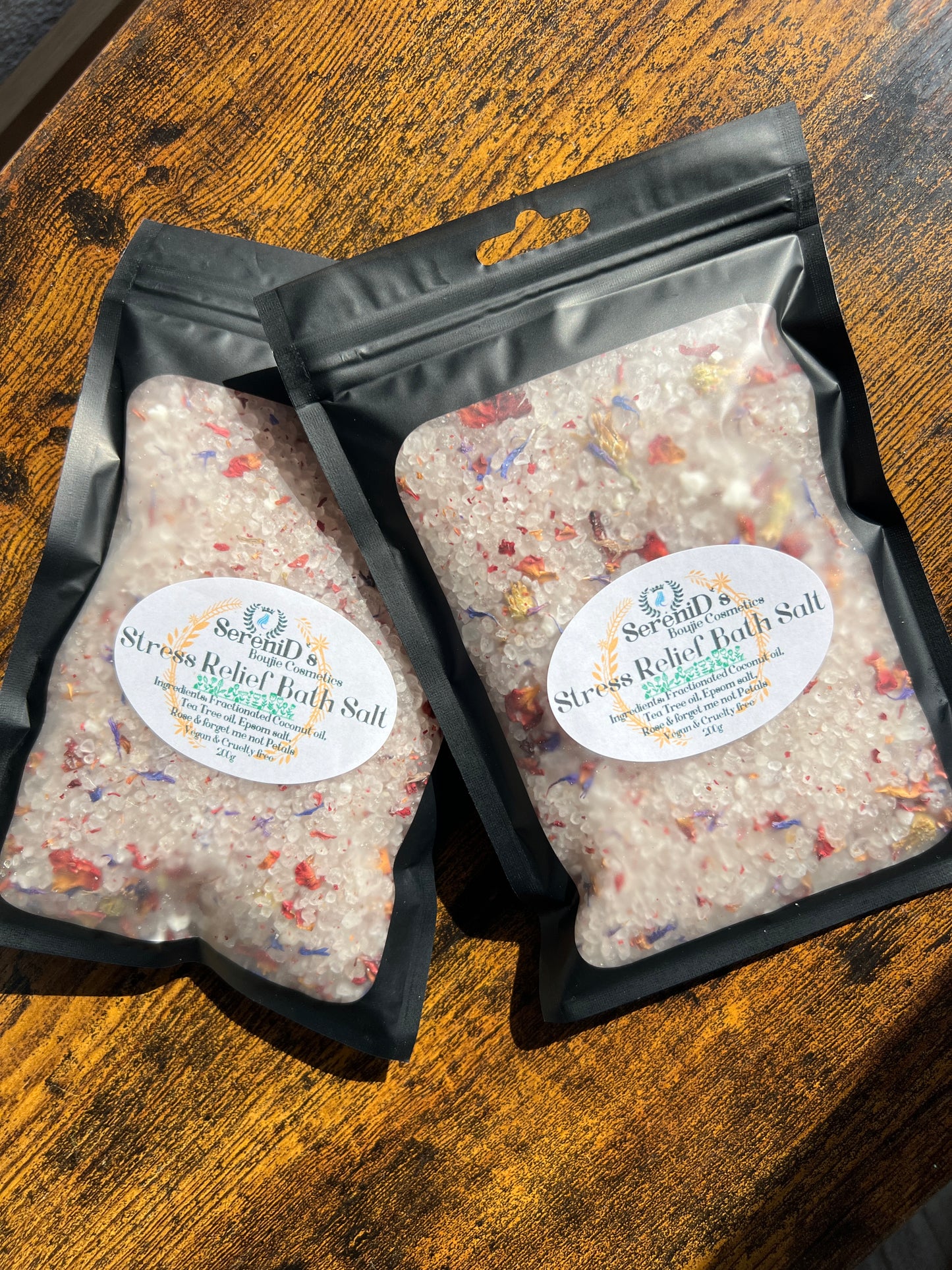 Stress relief bath salt’s