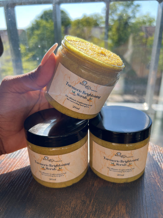 wholesale Turmeric Brightening Scrub- The ultimate brightening scrub