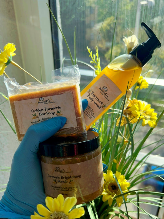 Ultimate Turmeric acne Kit / Ultimatives Kurkuma Akne Kit