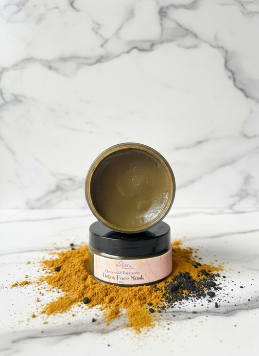 Charcoal & Turmeric Detox Face Mask