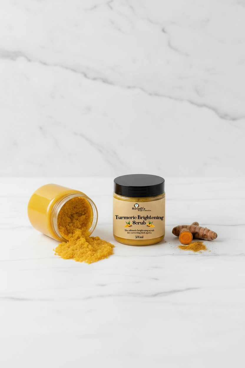 Turmeric Brightening Scrub- The ultimate brightening scrub