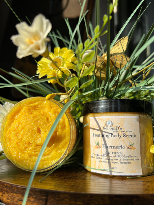 Turmeric Foaming Body Scrub/ Kurkuma-Schaumkörperpeeling