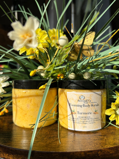 Turmeric Foaming Body Scrub/ Kurkuma-Schaumkörperpeeling