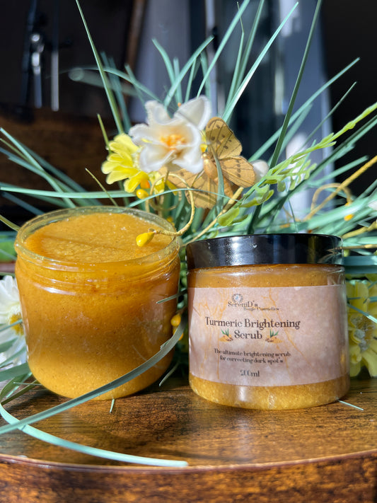 Turmeric Brightening Scrub- The ultimate brightening scrub