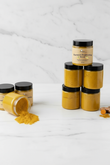 wholesale Turmeric Brightening Scrub- The ultimate brightening scrub