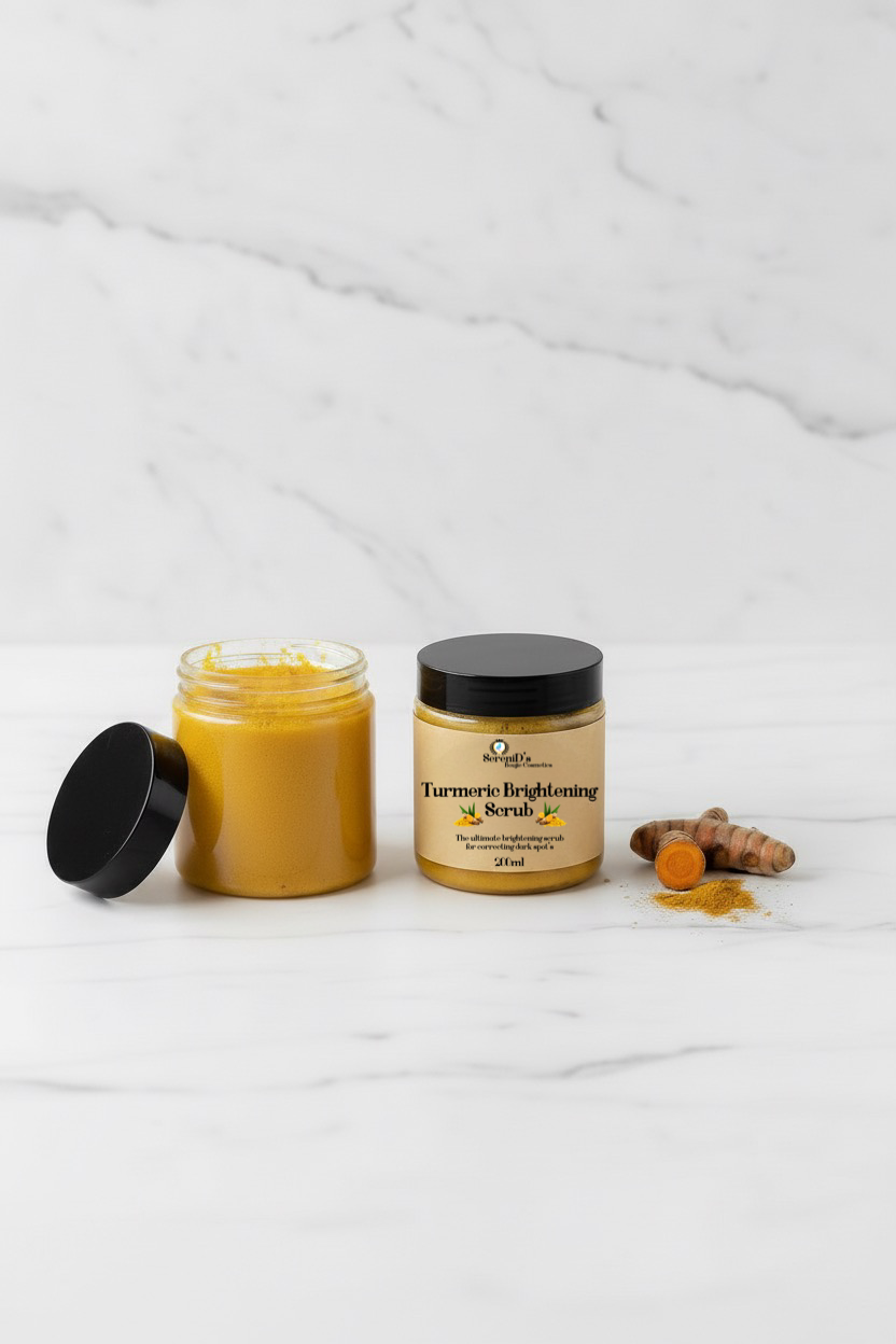 Turmeric Brightening Scrub- The ultimate brightening scrub