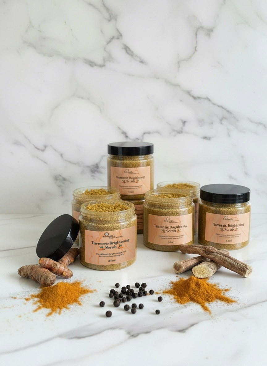 wholesale Turmeric Brightening Scrub