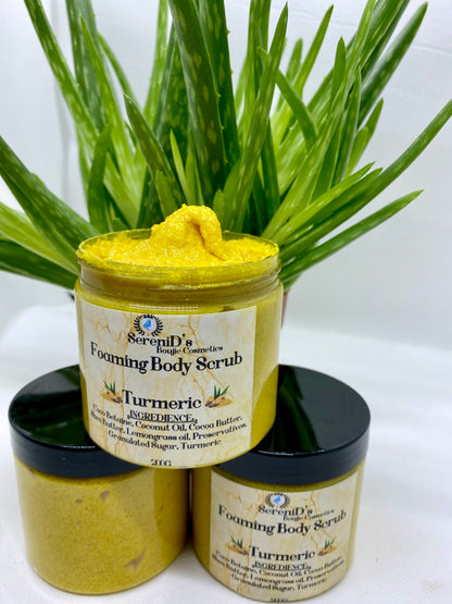 Turmeric Foaming Body Scrub/ Kurkuma-Schaumkörperpeeling