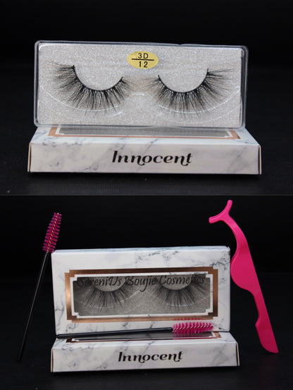 3D Mink eyelashes / 3D Nerz Wimpern